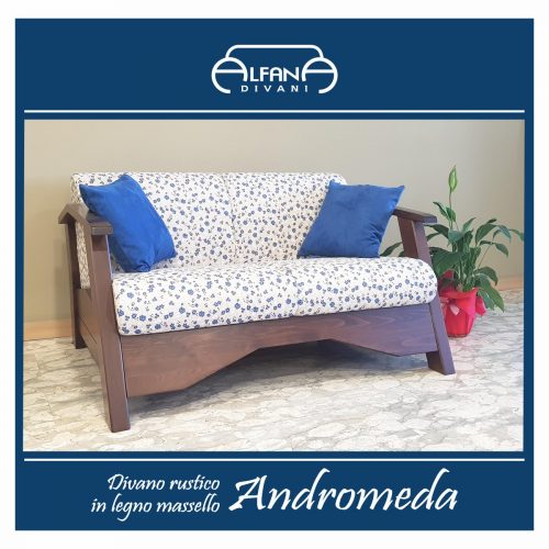Divano legno 2 posti