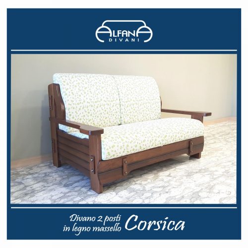 Divano legno 2 post