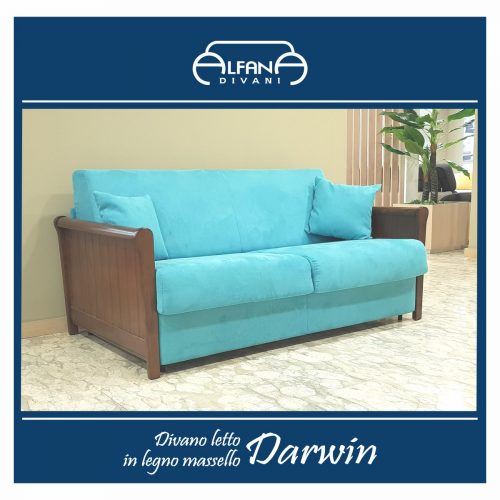 Darwin - Divano Rustico in Legno Massello